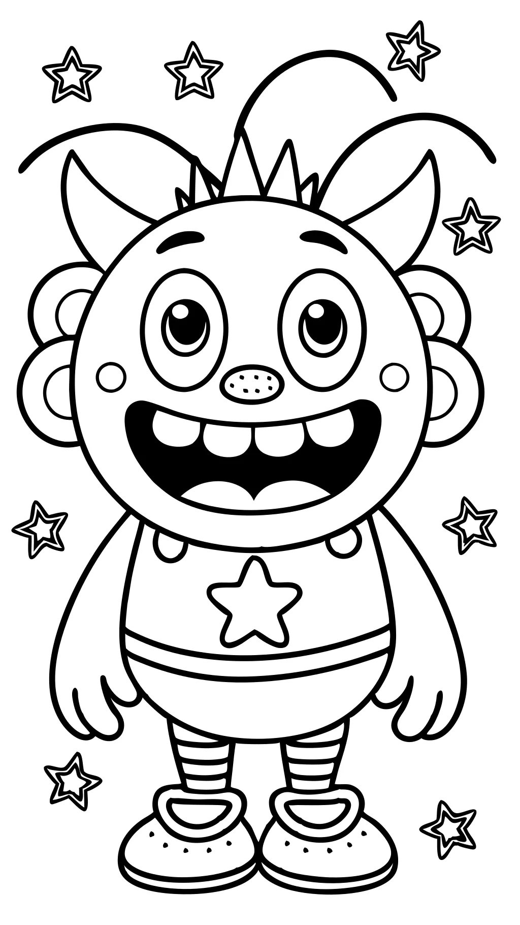 monsters inc printable coloring pages